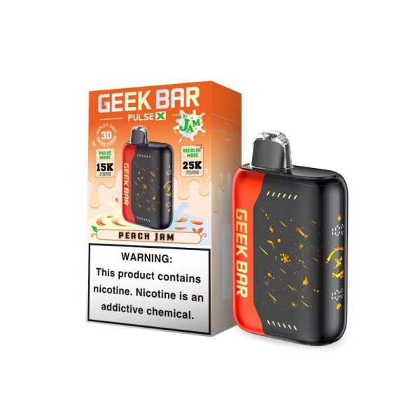 GEEK BAR Pulse X 25K Meteor Edition & JAM Edition 18ml 5% Nicotine - Image 2